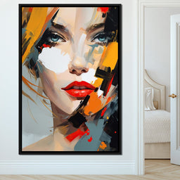 Expressive Contemplation Vivid Notions - NicheCanvas