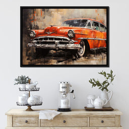 Car Collection 12 - Rider Art - NicheCanvas