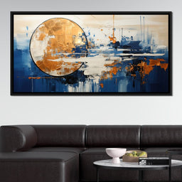 Golden Royal Geometric Harmony 15 - Wildrose Creations - NicheCanvas