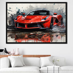 Car Collection 21 - Rider Art - NicheCanvas