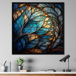 Mosaic Treescape - NicheCanvas