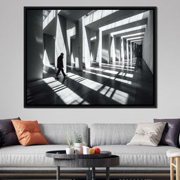 Stride Through Concrete - NicheCanvas