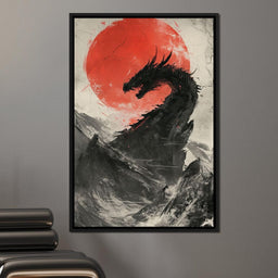 Sunrise Dragon Sovereignty - NicheCanvas