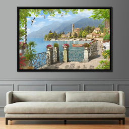 Italian Promenade - NicheCanvas