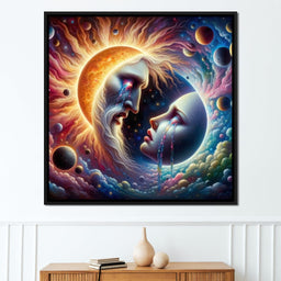 Sol and Lunas Farewell - TooplesArt - NicheCanvas