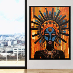 Tribal Mask 06 - Sakeem Gibbs - NicheCanvas