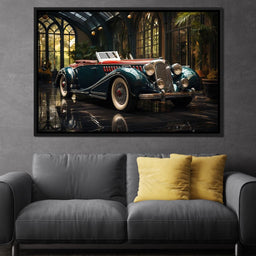 Pristine Classic Car - NicheCanvas