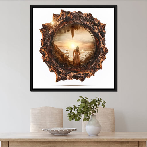 Surreal Time - FNDesign Canvas Print