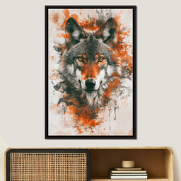 Wolf Gaze - NicheCanvas