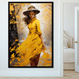 Elegance in Shades of Gold - NicheCanvas