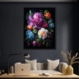 Colorful Flowers - NicheCanvas