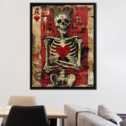 Romantic Skeleton 2 - NicheCanvas