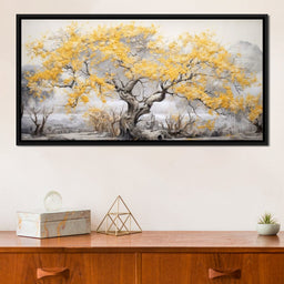 Golden Leafy Legends - NicheCanvas