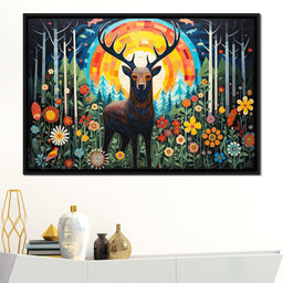 Enchanted Forest Sentinel - NicheCanvas