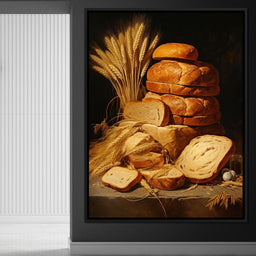 Feast of Wood and Bread - NicheCanvas