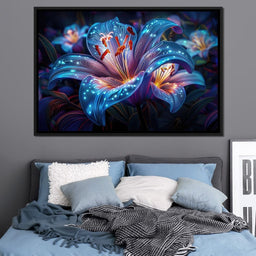 The Radiant Lilyx - Tooples Art - NicheCanvas