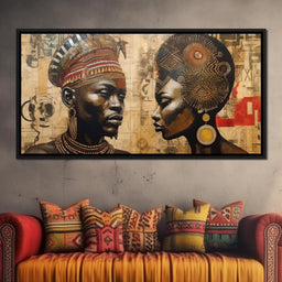 African Portrait Zithembe - Sakeem Gibbs - NicheCanvas