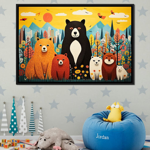 Sundown in the Wild Frontier Canvas Print