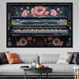 Floral Music Collection 08 - Wildrose Creations - NicheCanvas