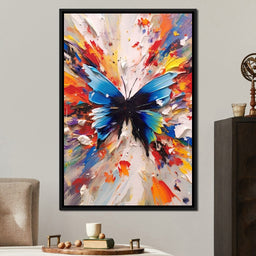 Chromatic Butterfly Euphoria - NicheCanvas