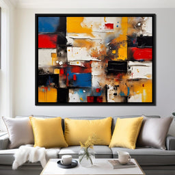 Colorful Modern Art 004 - Johanjjf - NicheCanvas