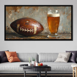 Gridiron Cheers to Victory - NicheCanvas