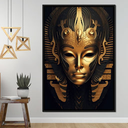 Radiant Ruler of Ancient Egypt - NicheCanvas