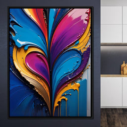 Colorful Love 02 - Johanjjf - NicheCanvas