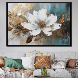 Elegant Flower Bloom 02 - Tanni Cylon - NicheCanvas