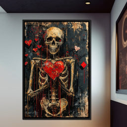 Romantic Skeleton 5 - NicheCanvas