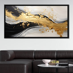 Morningstar Gold Swirl 2 - Tanni Cylon - NicheCanvas