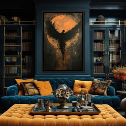 Eclipse of the Fallen Seraph - NicheCanvas