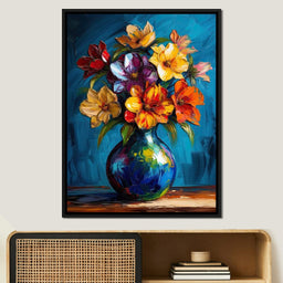 Vibrant Petal Symphony - NicheCanvas