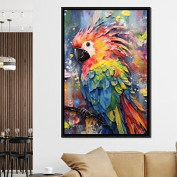 Colorful Cockatoos - NicheCanvas