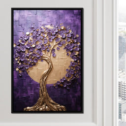 Golden Twilight in Nature Embrace - NicheCanvas