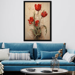 Tulips Resilience Dance - NicheCanvas