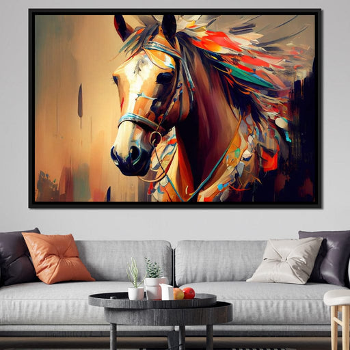 Cherokee Horse 2 - Alicia Smith Canvas Print