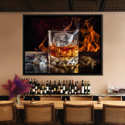 The Whiskey Enigma on Canvas - NicheCanvas