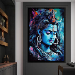 Lord Shiva's Contemplation - NicheCanvas