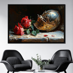 Two Roses - NicheCanvas