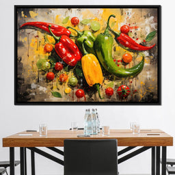Vibrant Harvest Symphony - Wildrose Creations - NicheCanvas