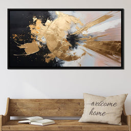 Auroral Brushstrokes Cascade - NicheCanvas