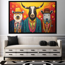 Dapper Wild Trio Soiree - NicheCanvas