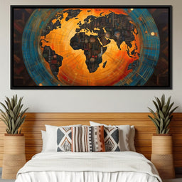 African Globe - Sakeem Gibbs - NicheCanvas
