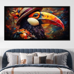 Tucan Tourist - NicheCanvas