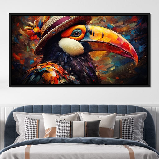 Tucan Tourist Canvas Print