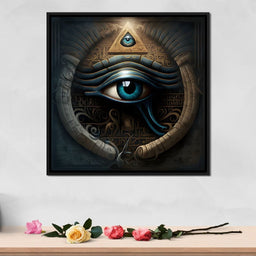 Eye Of Horus - TooplesArt - NicheCanvas