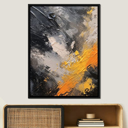 Abstract Onyx Radiance - NicheCanvas