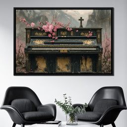 Floral Music Collection 10 - Wildrose Creations - NicheCanvas