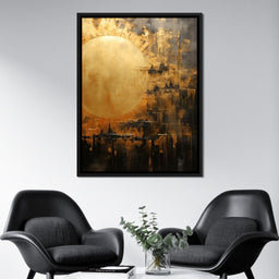 Golden Sun Atmosphere - NicheCanvas